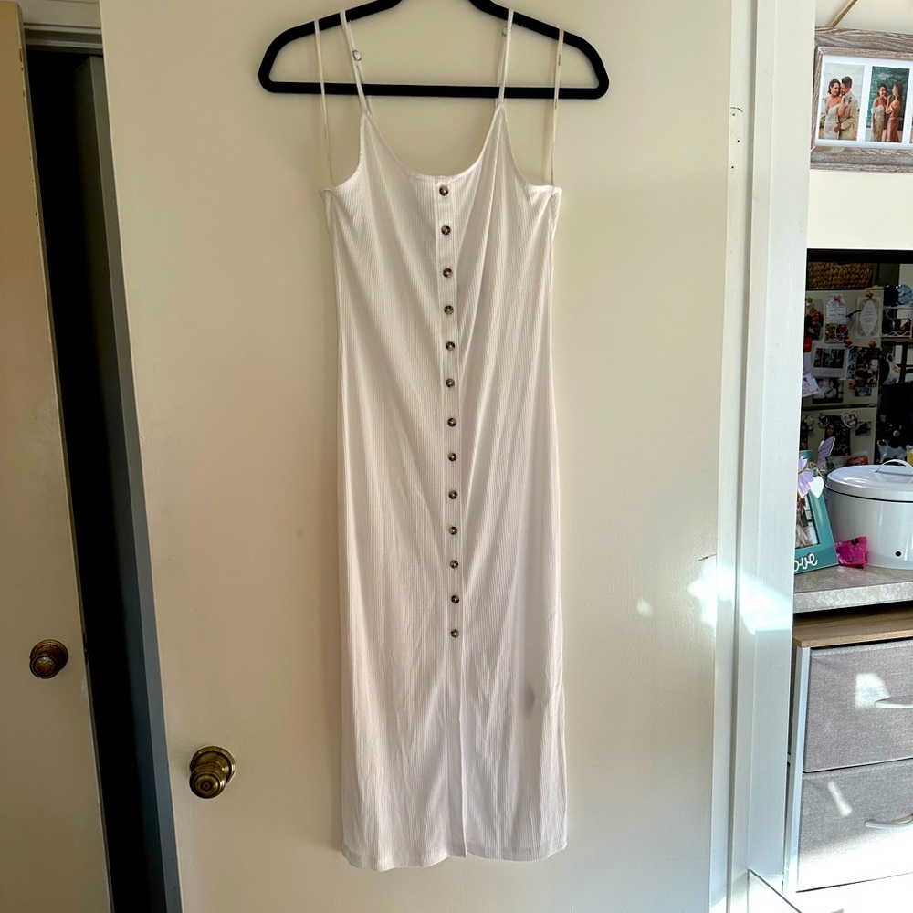 Forever 21 Buttondown Maxi Dress